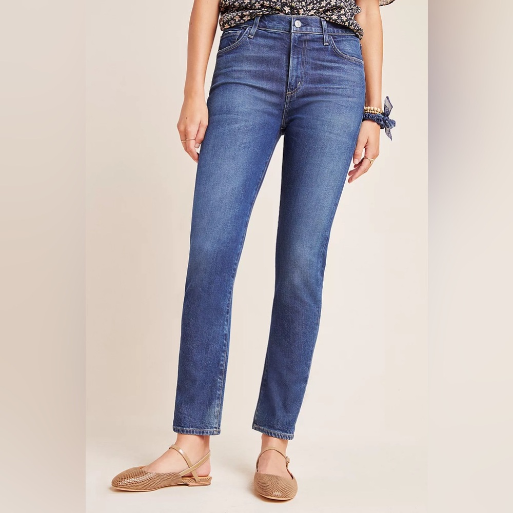 Citizens of Humanity- Harlow High-Rise Slim Ankle Jeans
